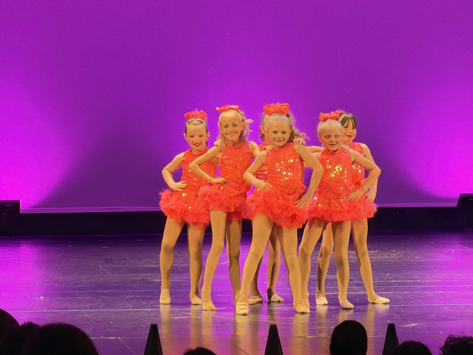 Project Dance recreation dancers posing together on stage