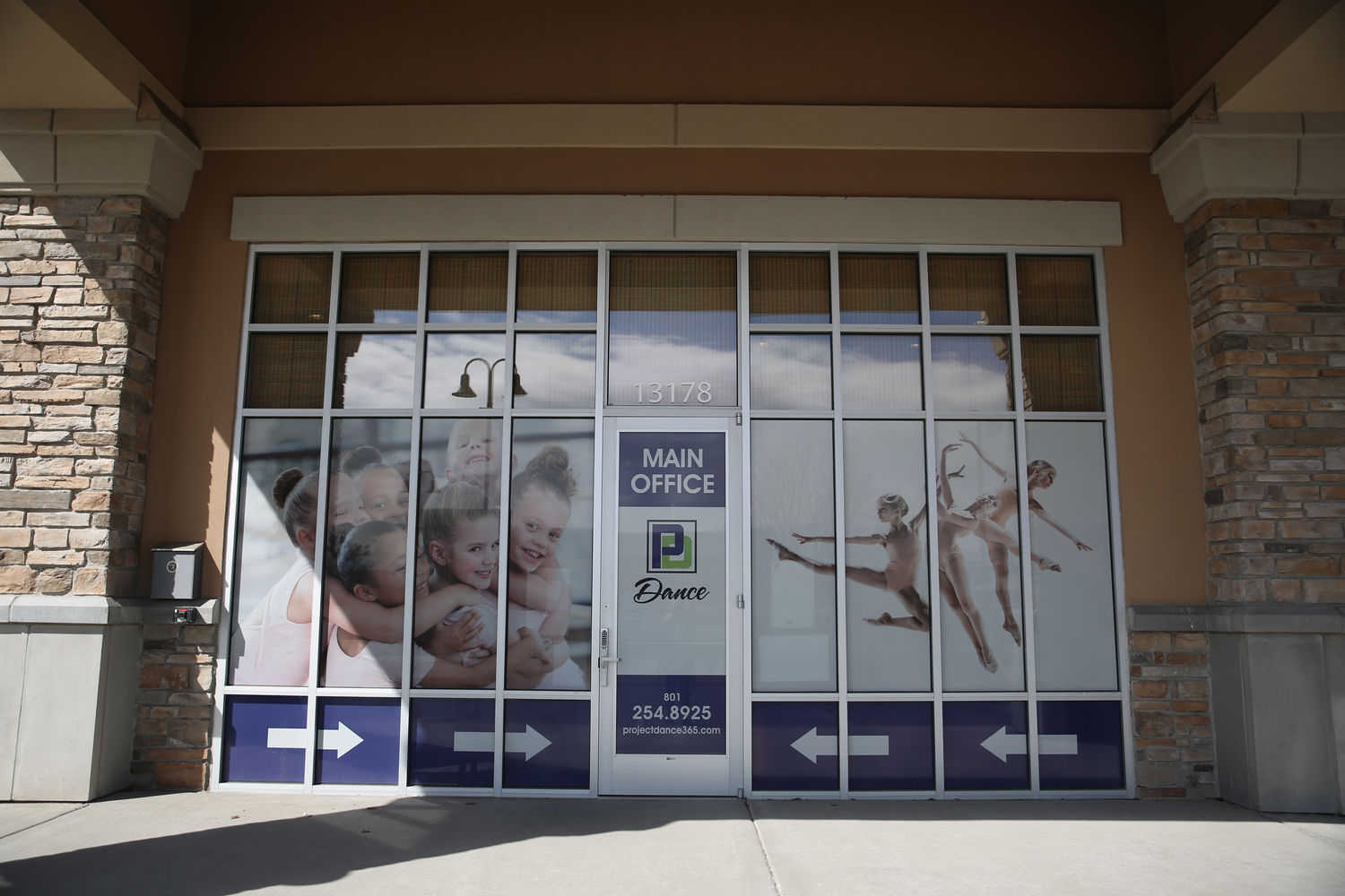 The Project Dance studio exterior in Herriman, Utah